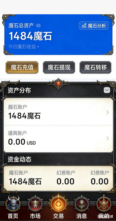 爵位面板截图